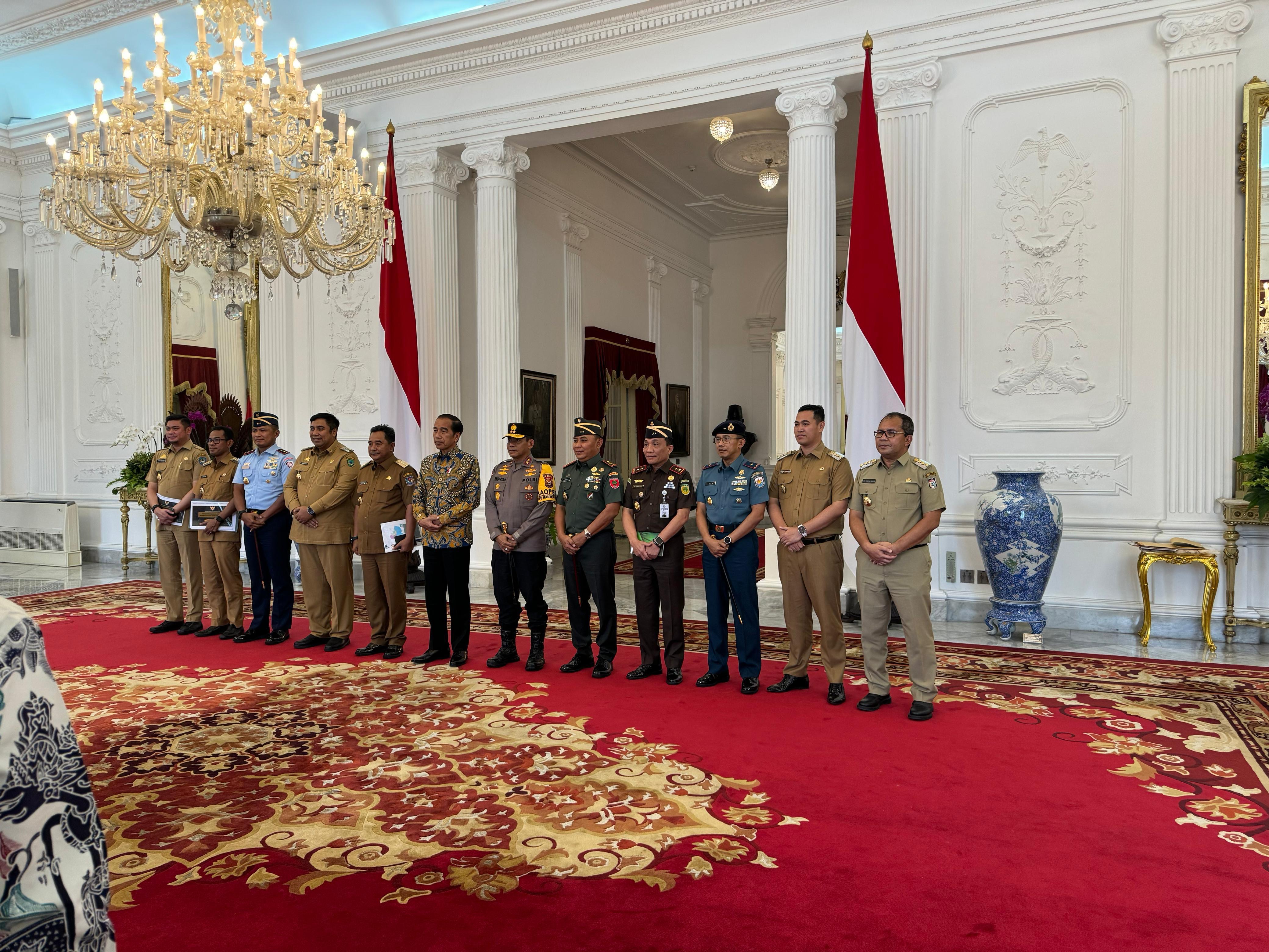 Pangdam XIV/Hsn mengikuti Rapim TNI-Polri 2024 Di Mabes TNI Cilangkap