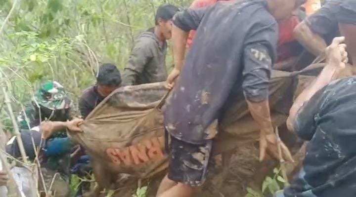 Satu Korban Longsor di Bastem Utara Kembali Ditemukan, Dandim Palopo : Kita Sudah Serahkan Ke Pihak Keluarga