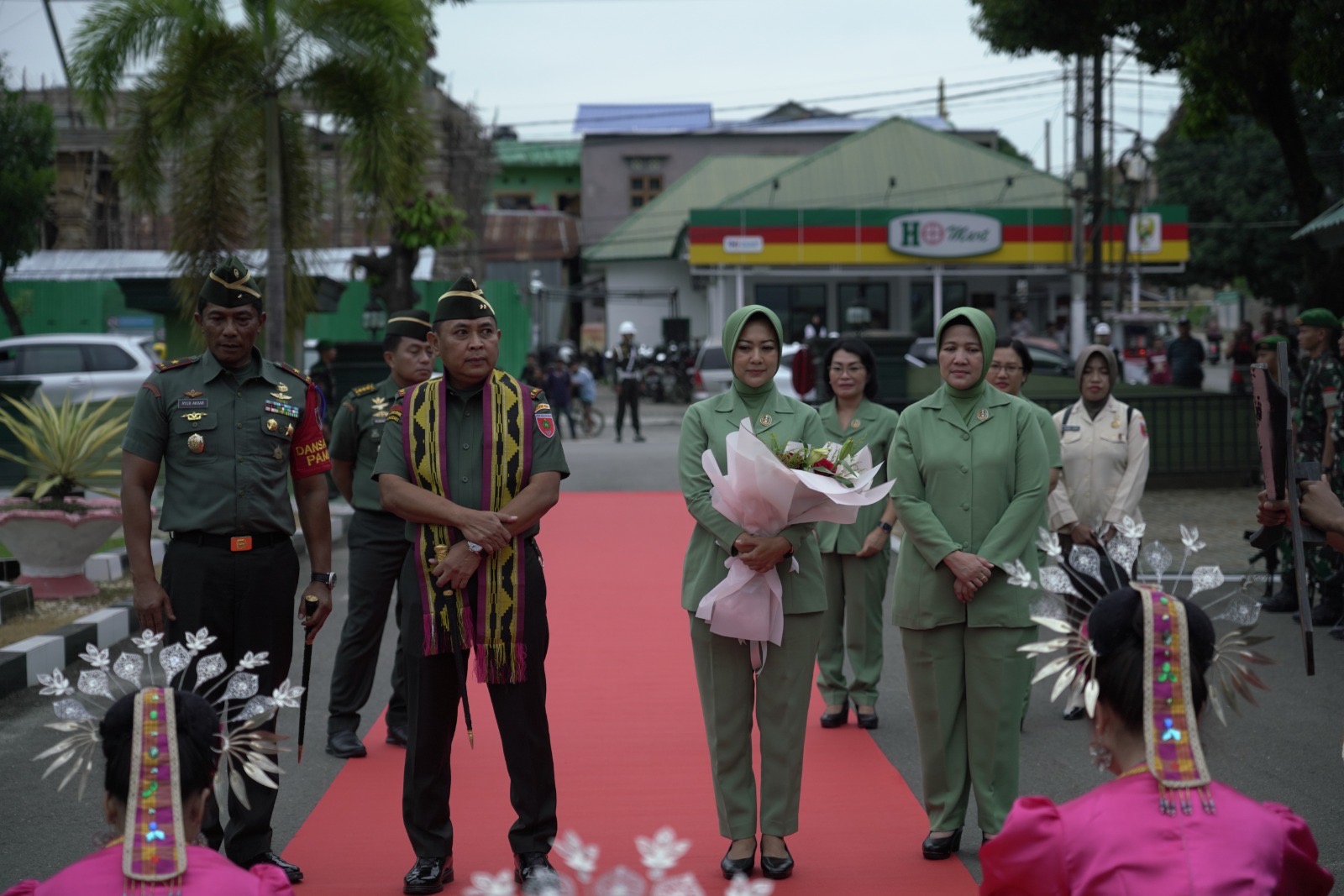 Pangdam XIV/Hsn Kunker di Makorem 143/HO