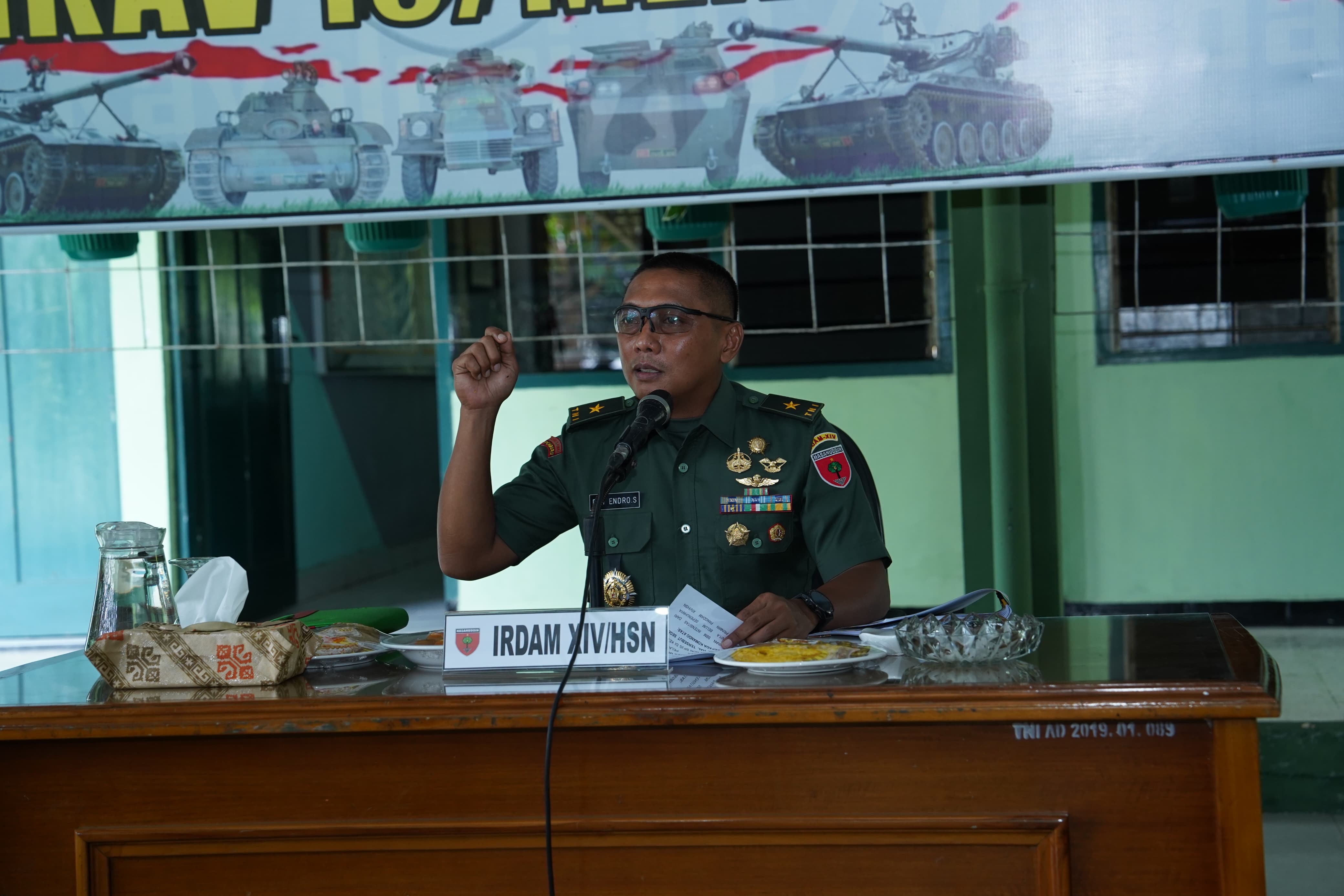 Irdam XIV/Hsn Memimpin Taklimat Akhir Post Audit Itdam TA. 2024