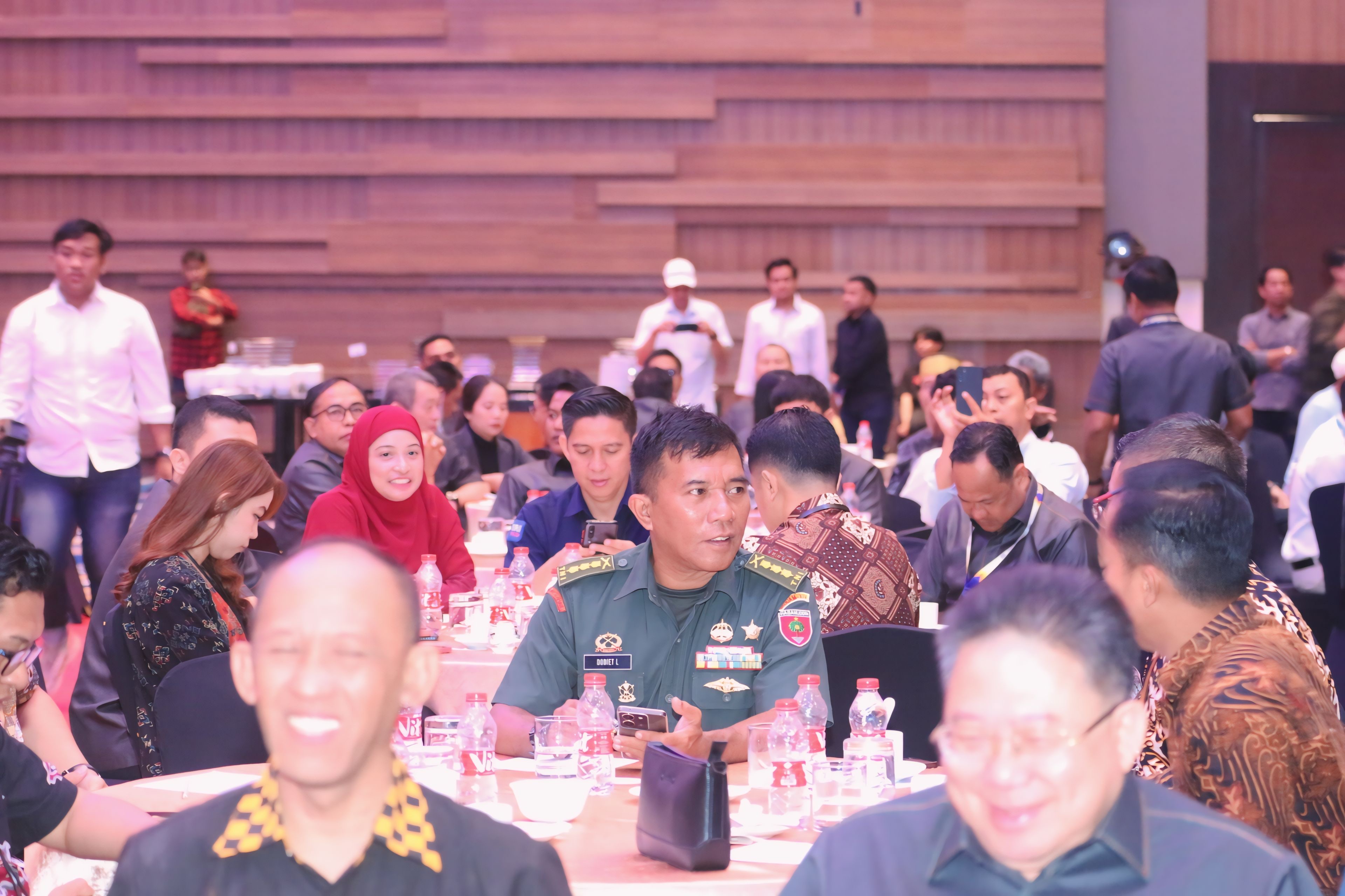 Pamen Ahli Bid. Manajemen Sishanneg Poksahli Mewakili Pangdam XIV/Hsn Menghadiri Pelantikan Pengurus DPD Apersi Sulsel