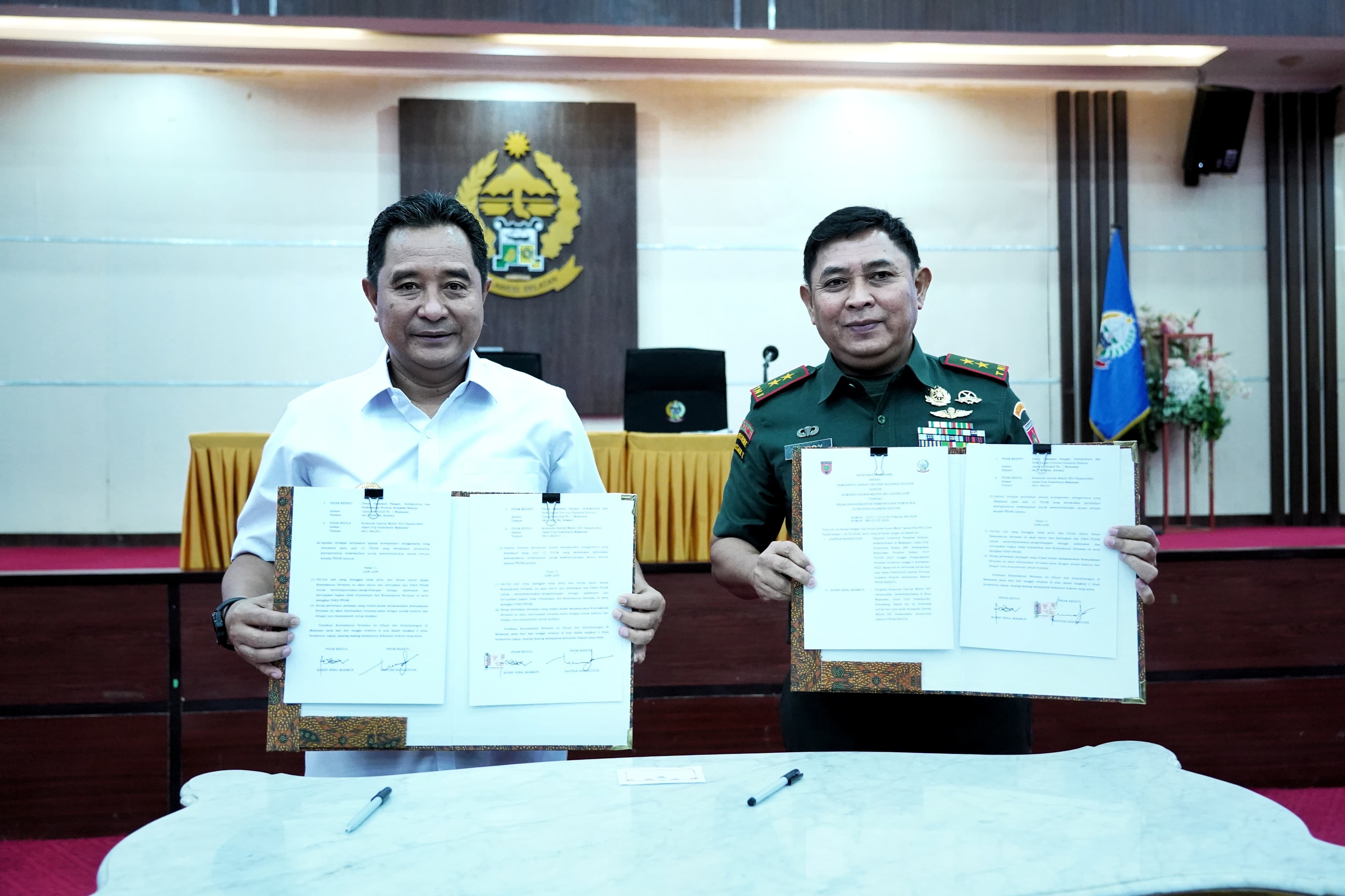 Tingkatkan Kesejahteraan Masyarakat, Pangdam XIV/Hsn Bersama Pemprov Sulsel Berkolaborasi Pembangunan Sumur Bor dan Budidaya Ikan