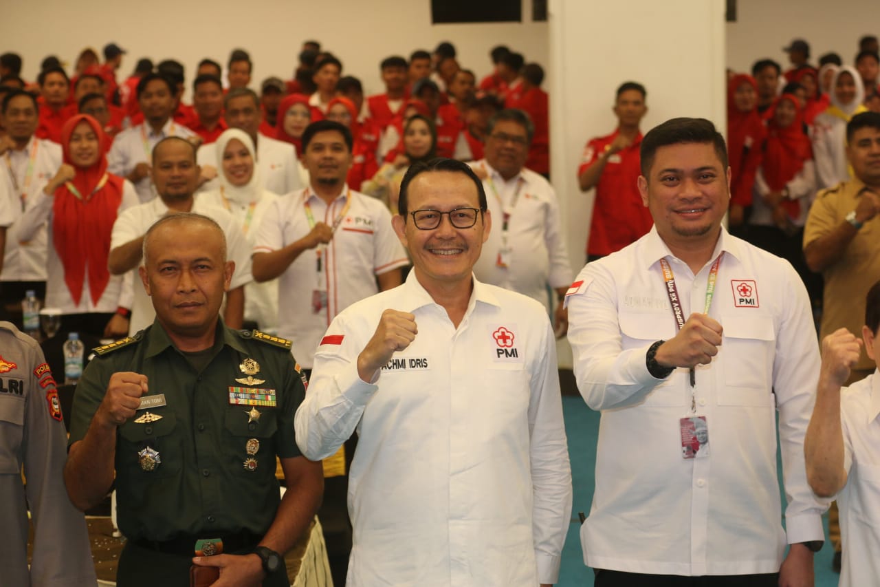 Mewakili Pangdam XIV/Hsn, Pamen Ahli Bidang OMP Poksahli Menghadiri Pembukaan Musprov XII PMI Sulsel Tahun 2024