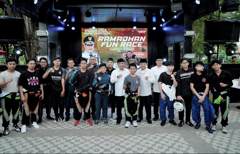 Kapoksahli Mewakili Pangdam XIV/Hsn Menghadiri Pembukaan Event Piala Gubernur Sulawesi Selatan Gokart Competition Ramadhan Fun Race