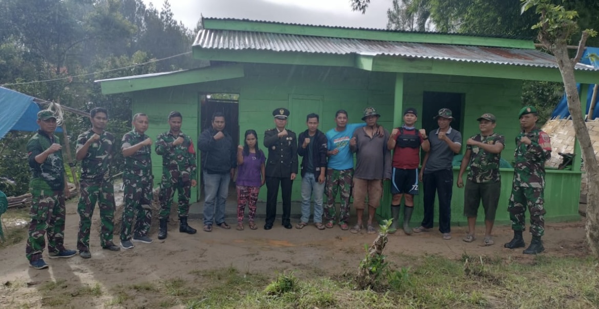 Rehab Rumah Tidak Layak Huni (RTLH) oleh Koramil 1428-01/Mamasa rampung 100%