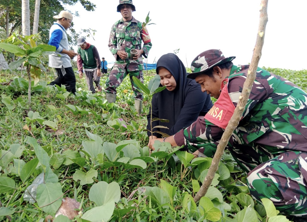 Tanam Bintangor Menjaga Kelestarian Lingkungan di Desa Maponu