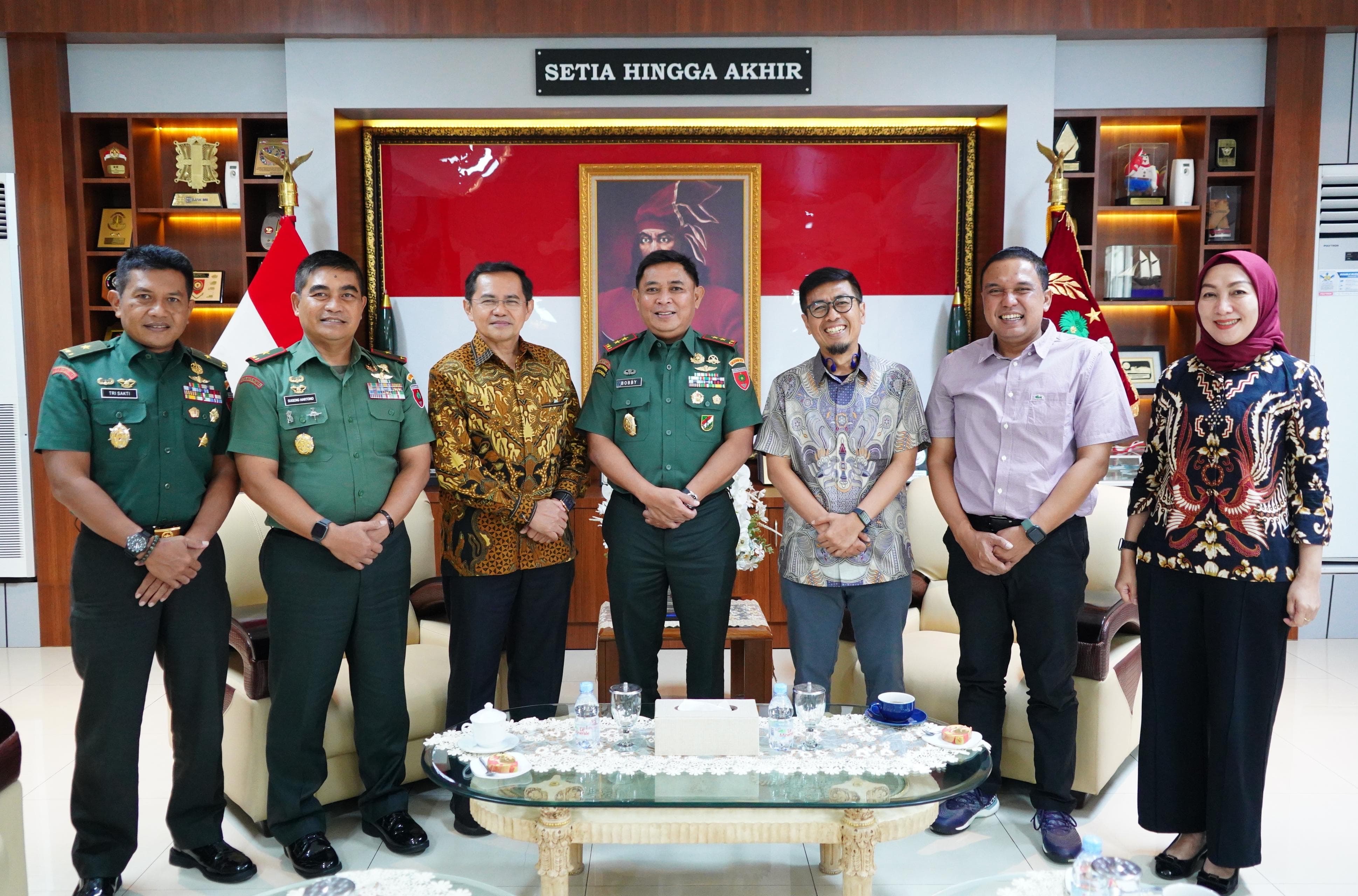 Pangdam XIV/Hsn Terima Audiensi Direksi PT. Vale Indonesia Tbk