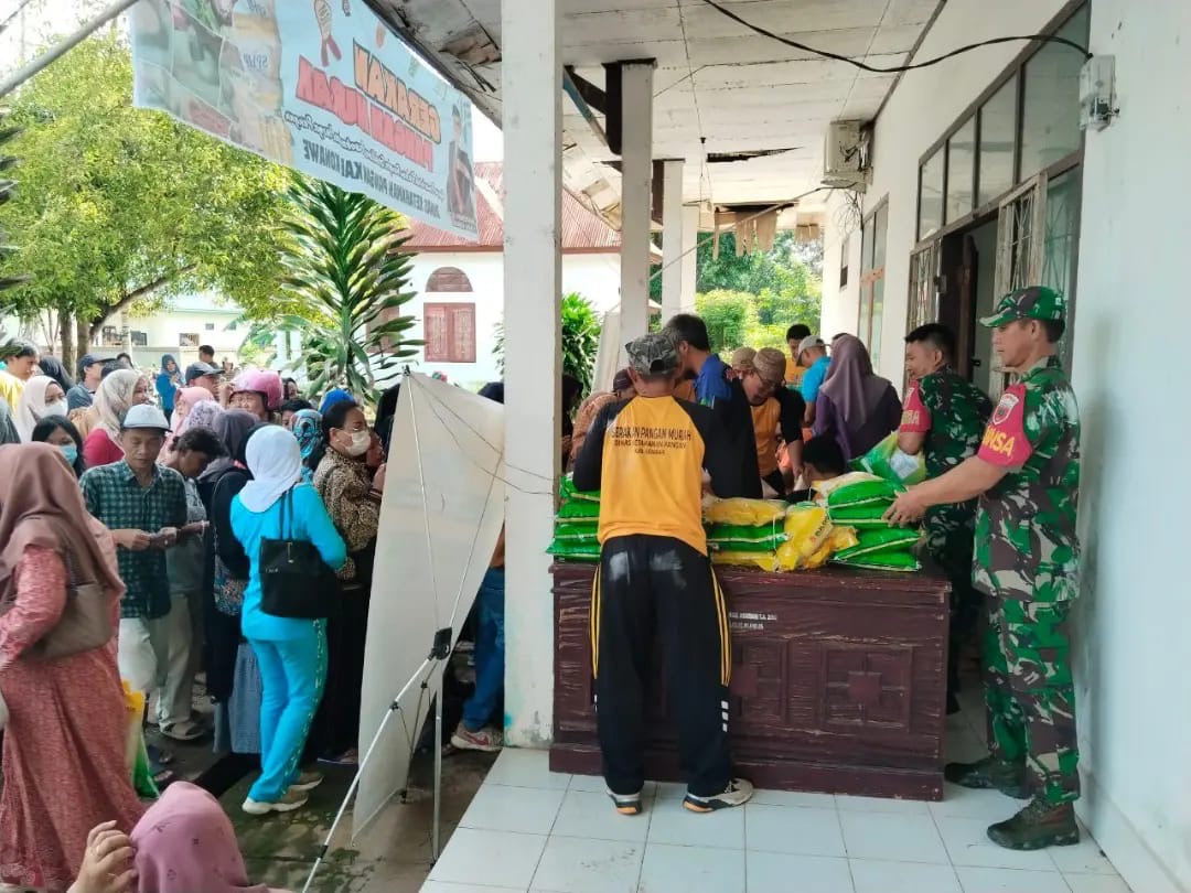 Jaga Kondusifitas Kegiatan Di Wilayah, Personil Koramil Unaaha Pantau Kegiatan GPM