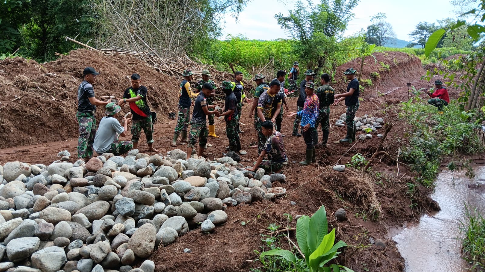Sasaran Fisik Utama TMMD 119 di Desa Panaikang Terus Dikebut