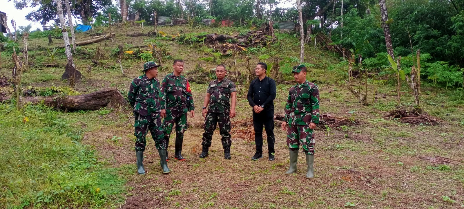 Mantapkan Persiapan, Dandim 1415/Selayar Tinjau Lokasi TMMD Ke-120 Di Desa Bonea Timur