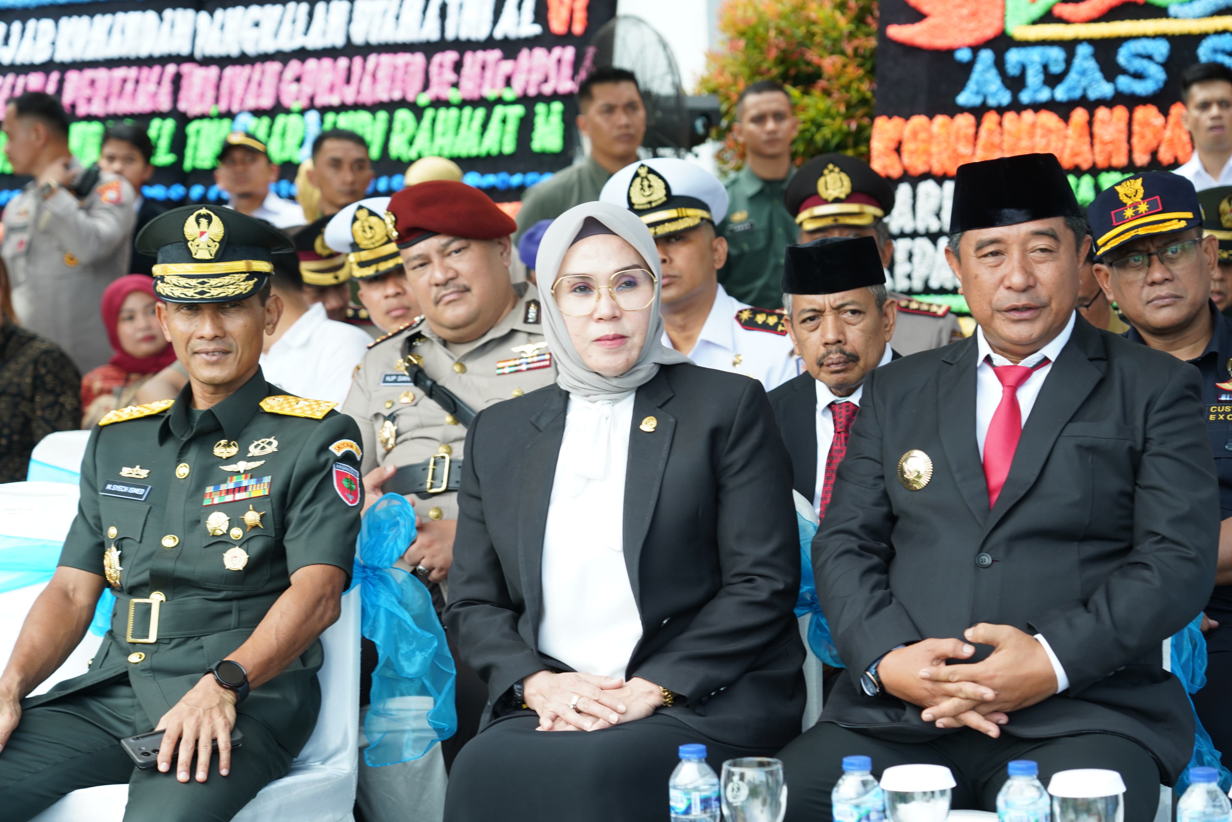 Kasdam XIV/Hsn Mewakili Pangdam Hadiri Sertijab Danlantamal VI Makassar