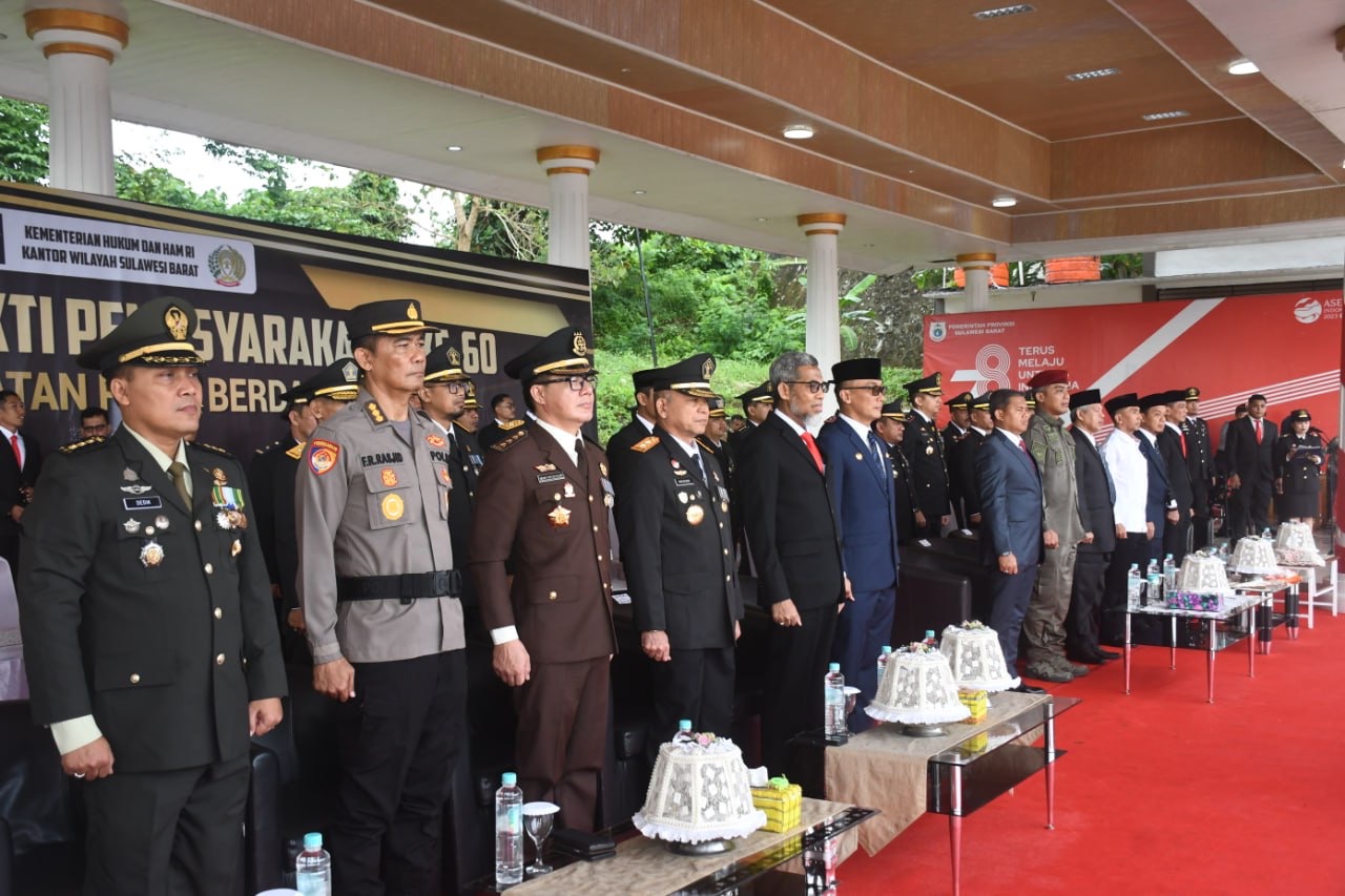 Kasrem 142/Tatag Hadiri Upacara Hari Bakti Pemasyarakatan Tahun 2024