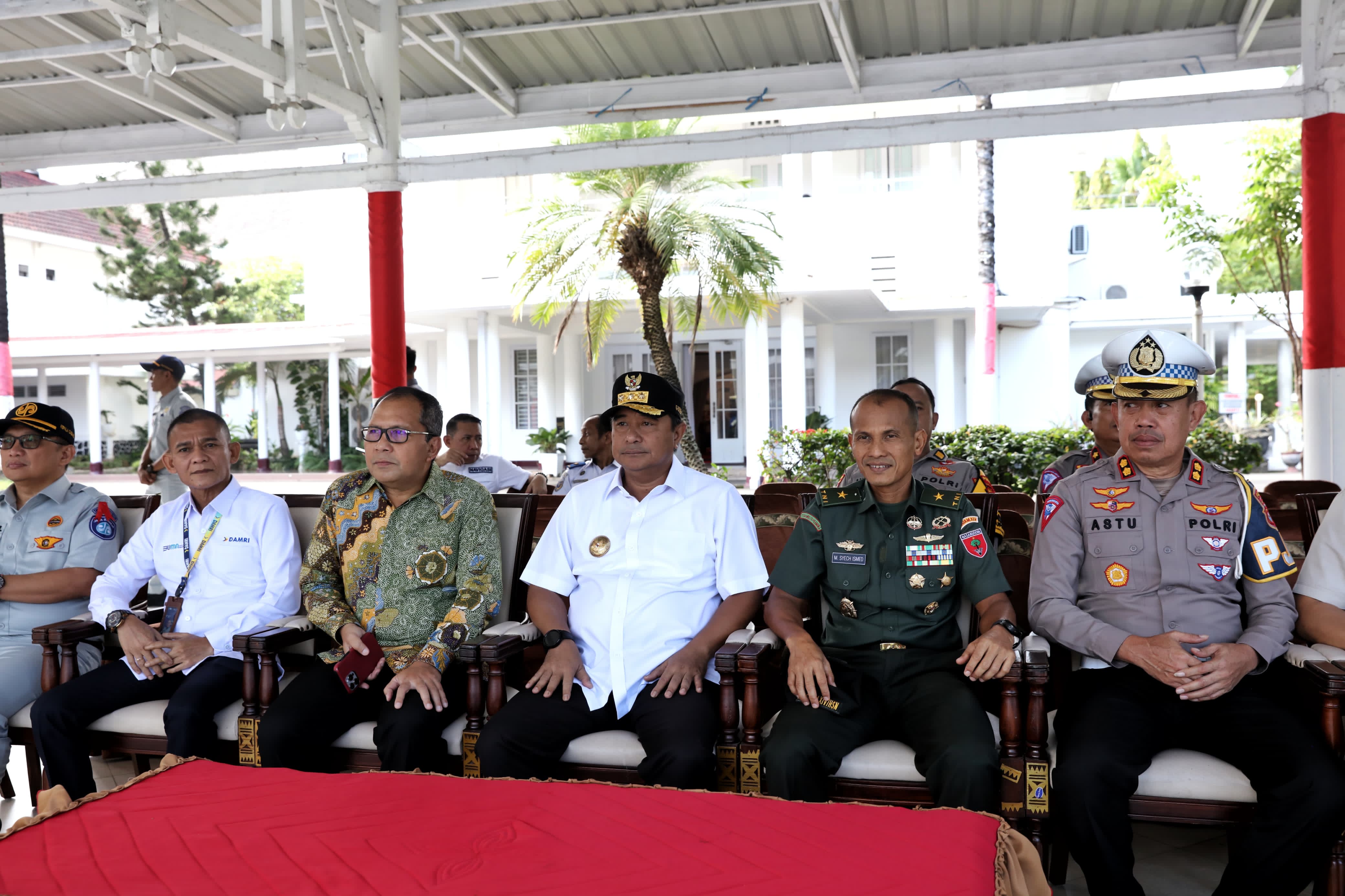 Kasdam XIV/Hsn Mewakili Pangdam, Hadiri Pelepasan Program “Mudik Gratis Bahagia Bersama Pemprov Sulsel”