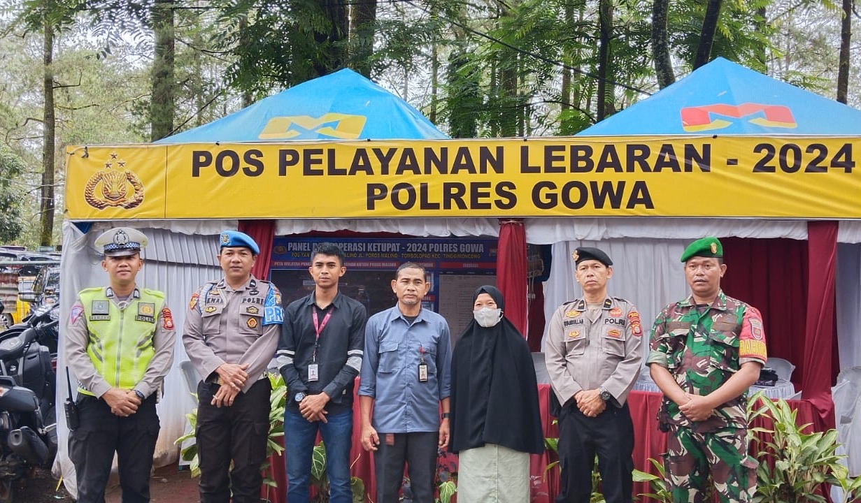 TNI Dan Polri Bersama Pemerintah Kab. Gowa Besinergi Menjaga Keamanan dan Berbagai Objek Wisata di Malino.