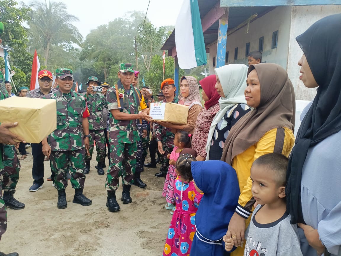 TMMD Ke-120 Kodim 1415/Selayar Dapat Kunjungan Dari Tim Pengawas Dan Evaluasi Mabesad