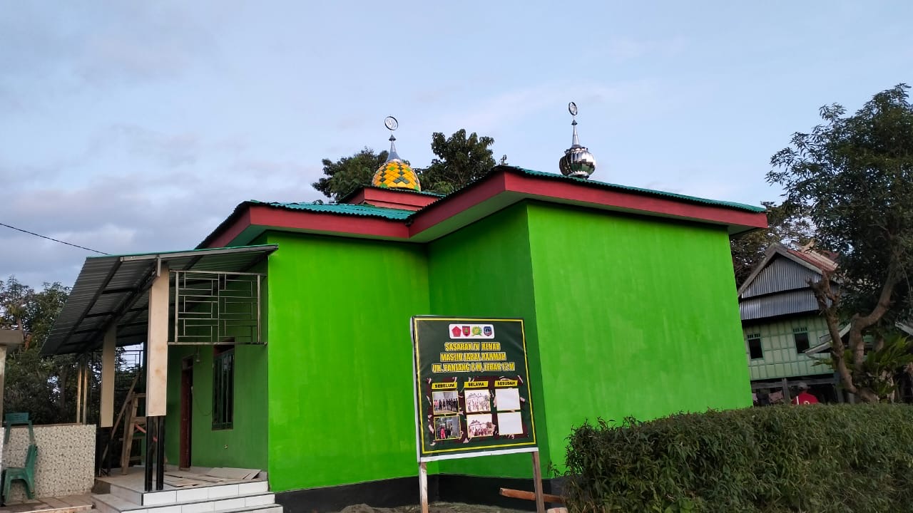 Rehap Masjid TMMD ke-120 Kodim Kolaka Rampung 100 Persen