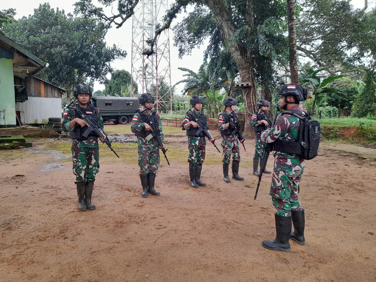 Jaga Tetap Tegaknya Kedaulatan NKRI di Perbatasan, Pasukan Lipan Lakukan Secara Masif