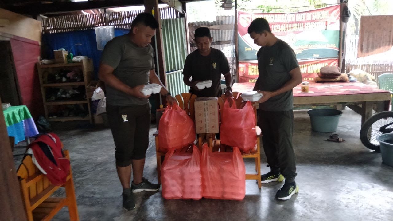 Melalui Jumat Berkah, Koramil 1423-04/Liliriaja Perkuat Silaturahmi Dengan Warga Binaan.