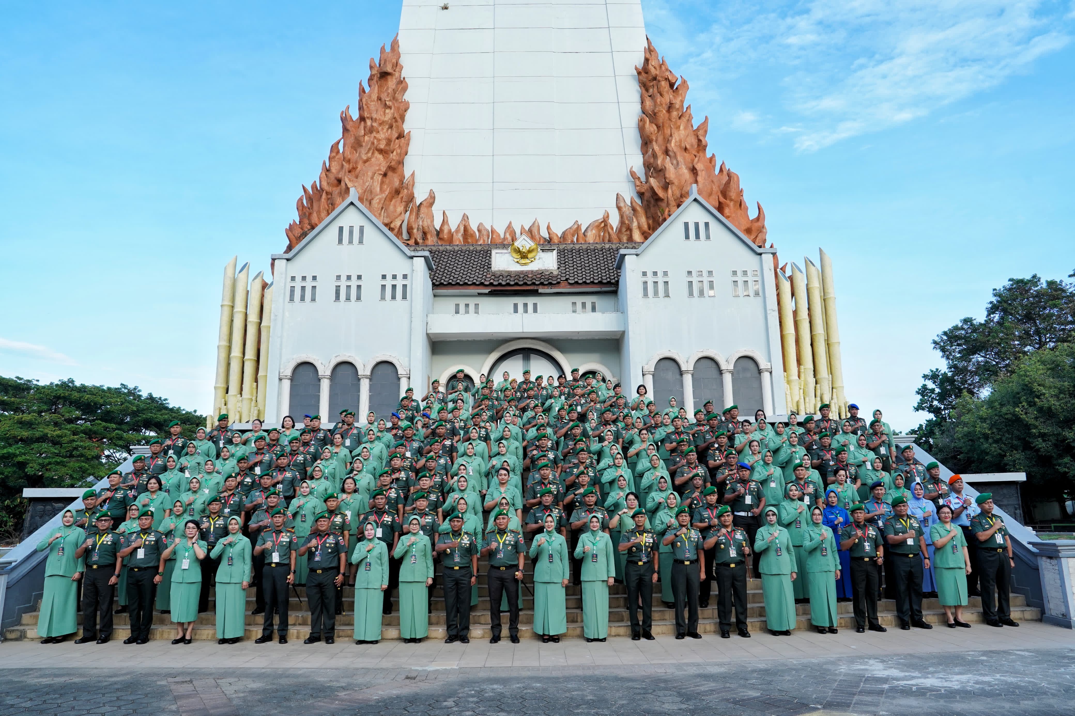 Kodam XIV/Hsn Gelar Apel Komandan Satuan TA 2024