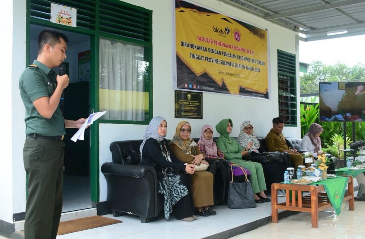 BKB Matahari Rindam XIV/Hsn Juara 1 Umum BKB Terbaik di Sulsel, Menjadi Lokasi Studi Tiru Bagi Kabupaten/Kota