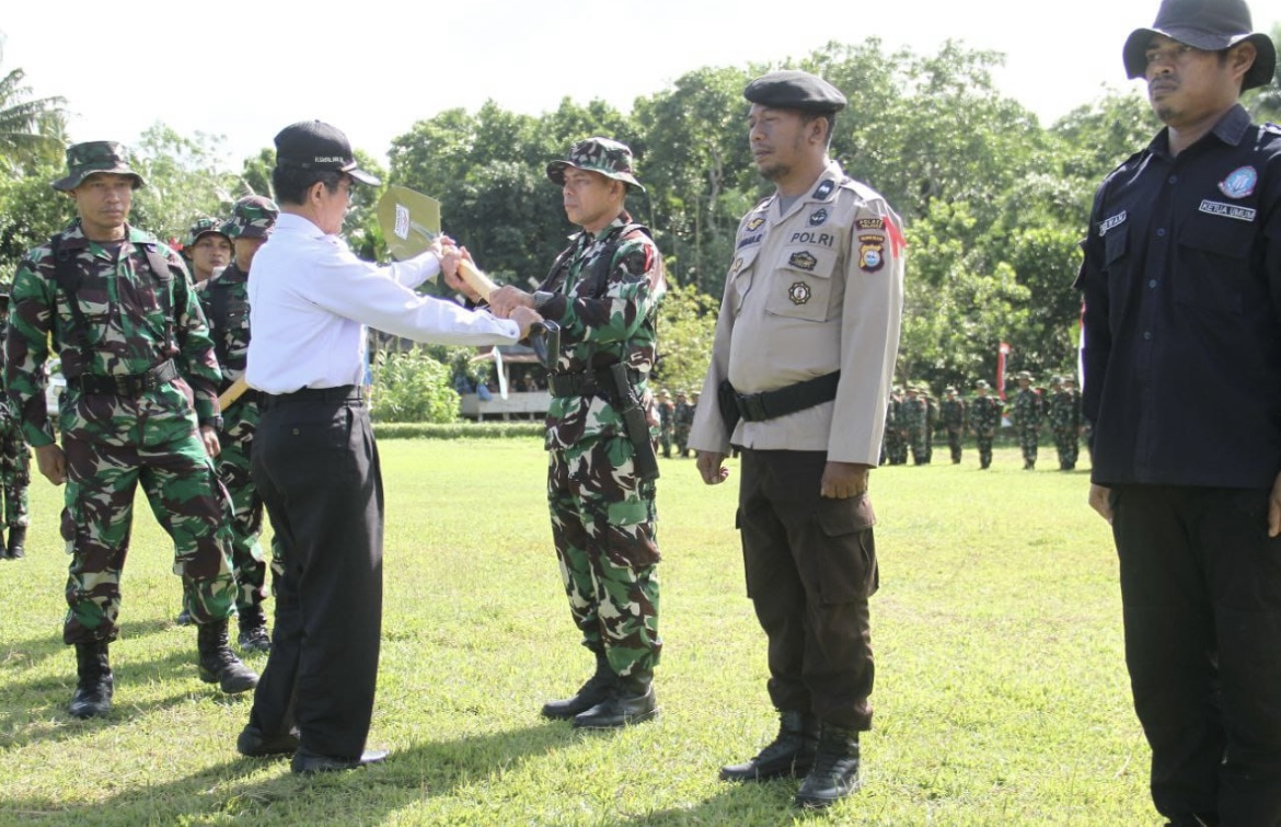 Wabup Kepulauan Selayar Jadi Irup Upacara Pembukaan, TMMD Ke-120 Kodim 1415/Selayar Resmi Dibuka