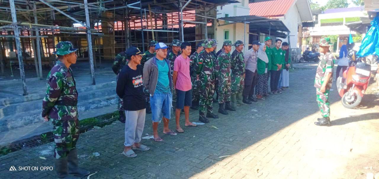 Tekan Stunting, Babinsa Aktif Laksanakan Pendampingan Kegiatan Posyandu Penimbangan Balita