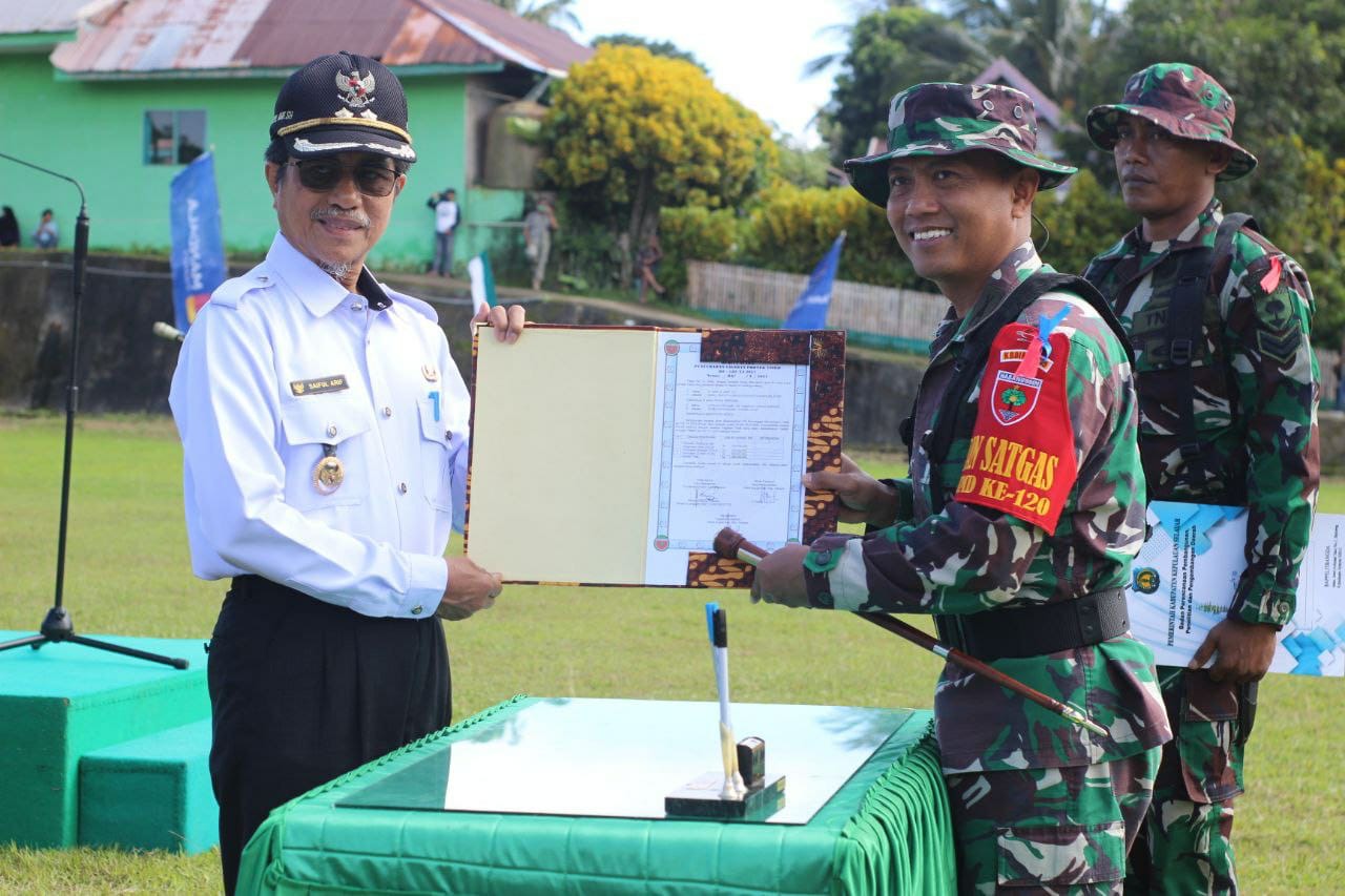 Percepat Pembangunan di Daerah, Kodam XIV/Hsn Resmi Menggelar TMMD Ke-120 TA 2024 Secara Serentak di Empat Wilayah Teritorialnya