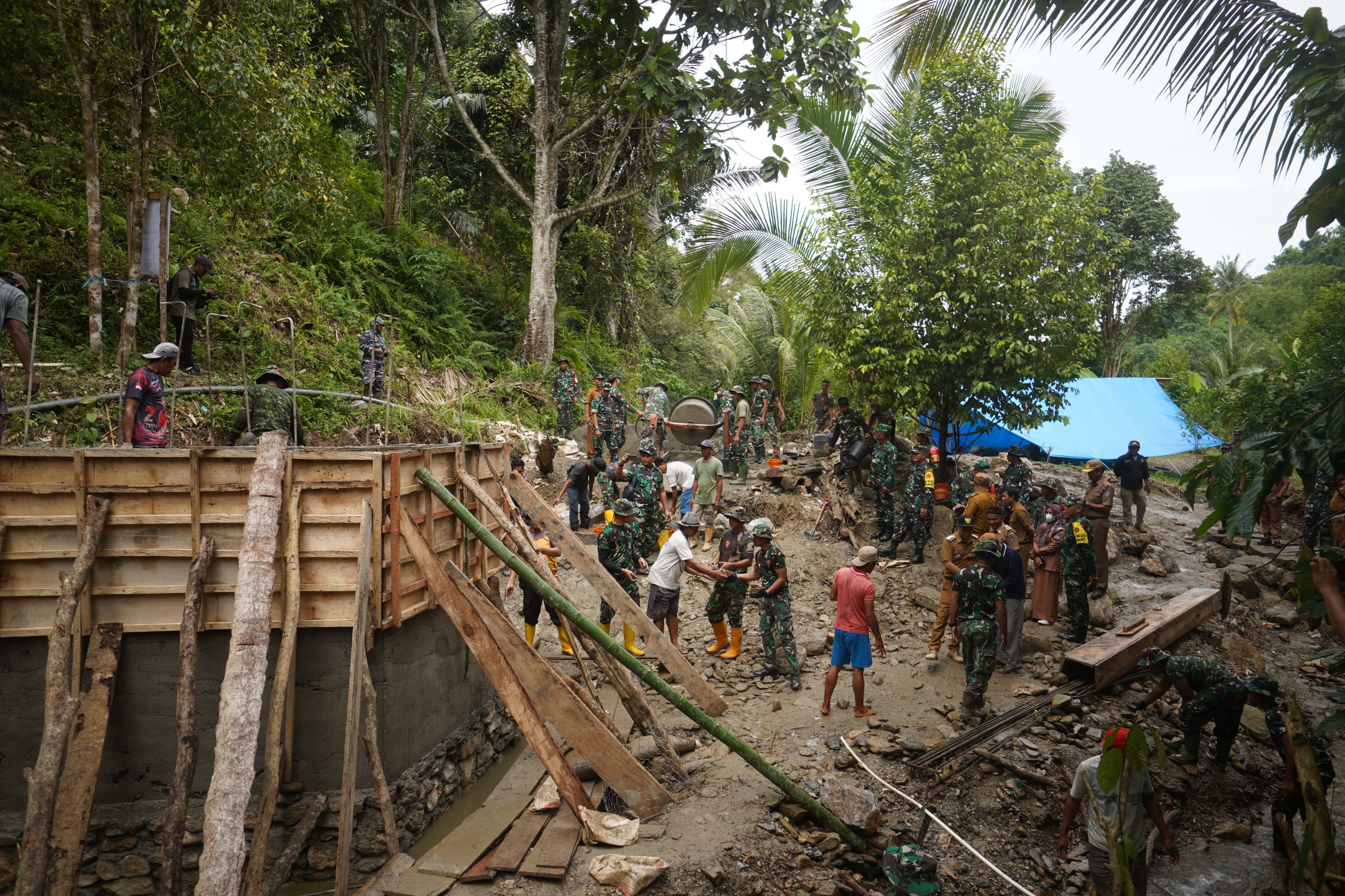 Kunjungan Tim Wasev Mabes TNI ke Kabupaten Kolaka Terkait Kegiatan TMMD