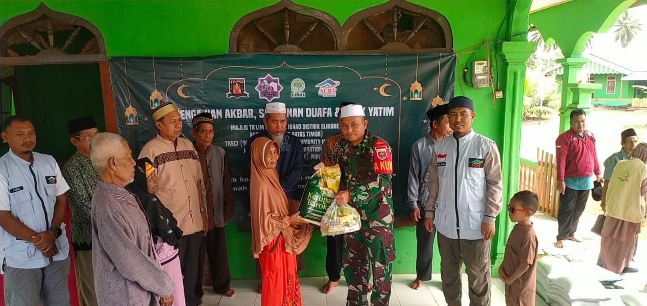Pelihara Hubungan Baik dan Jaga Kondusifitas Wilayah, Satgas Pamtas Yonif 726/Tml Turut Ambil Hikmah Dalam Majelis Ta'lim