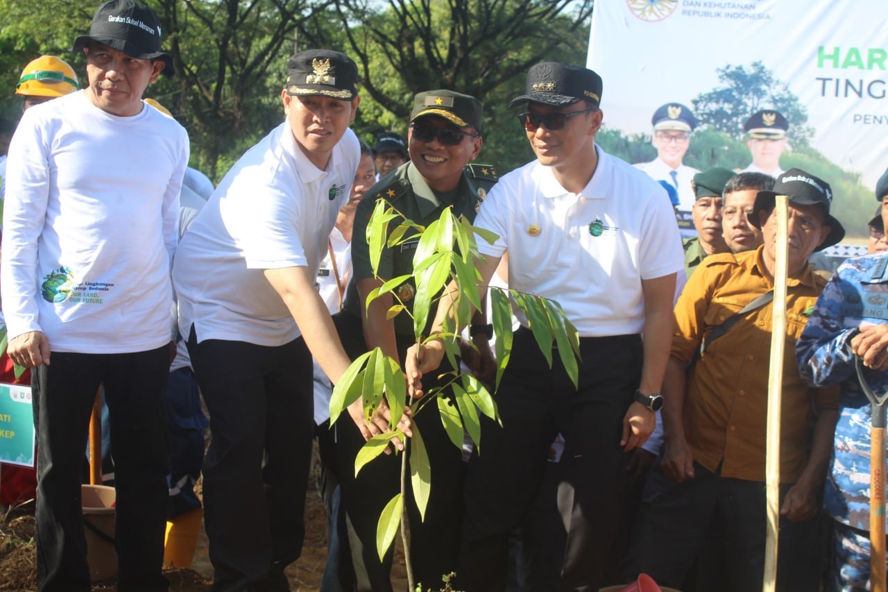 Irdam XIV/Hsn Mewakili Pangdam Hadiri Peringatan Hari Lingkungan Hidup Sedunia di Kab. Pangkep