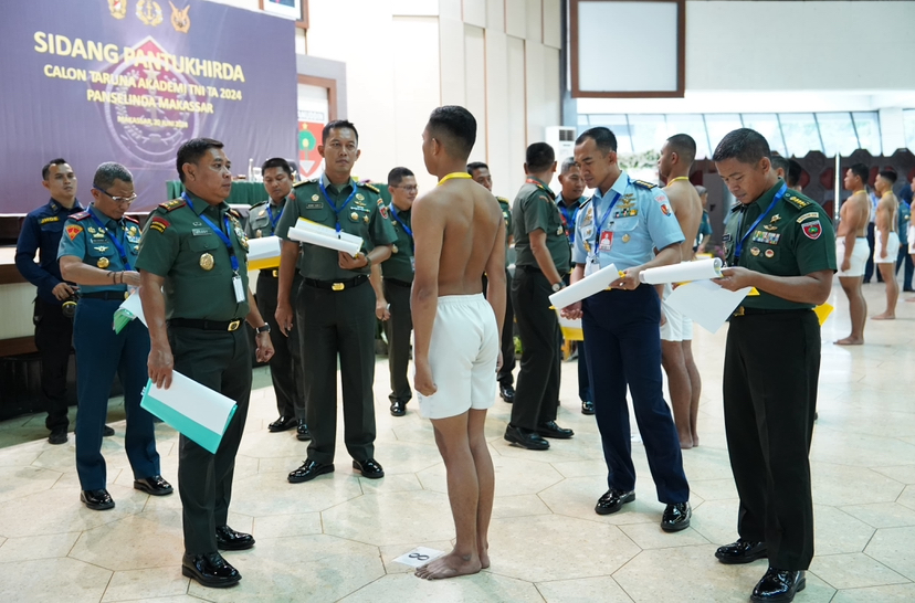 Pangdam XIV/Hsn Memimpin Sidang Pantukhir Catar Akademi TNI TA 2024