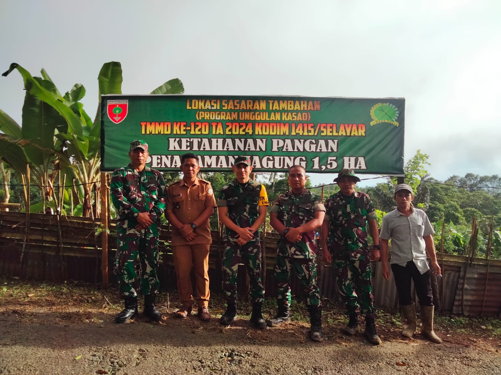 H-2 Sebelum Penutupan, Seluruh Sasaran Fisik Dan Tambahan TMMD Ke-120 Rampung 100%