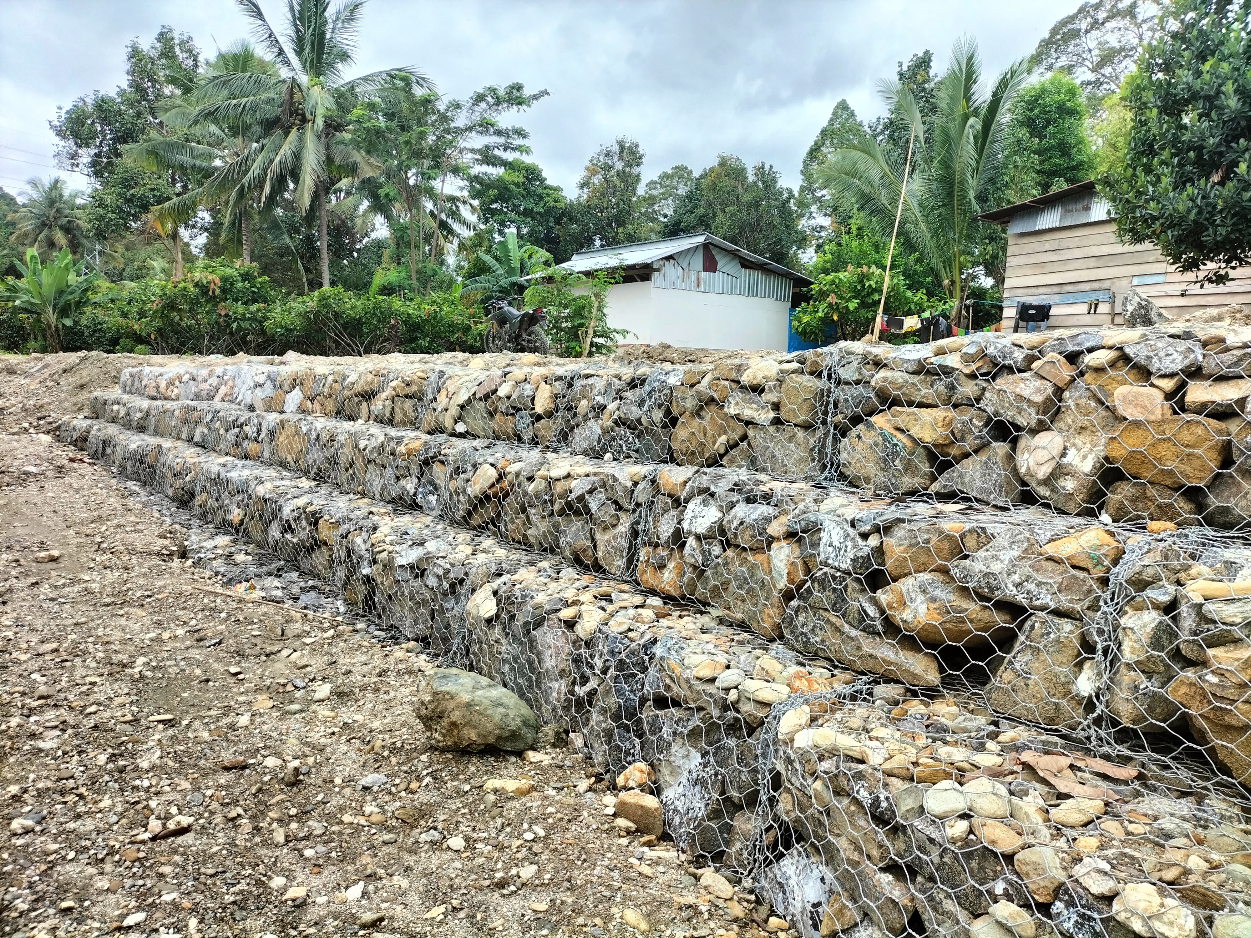 Satgas TMMD Ke-120 Bronjong Telah Rampung 100 Persen