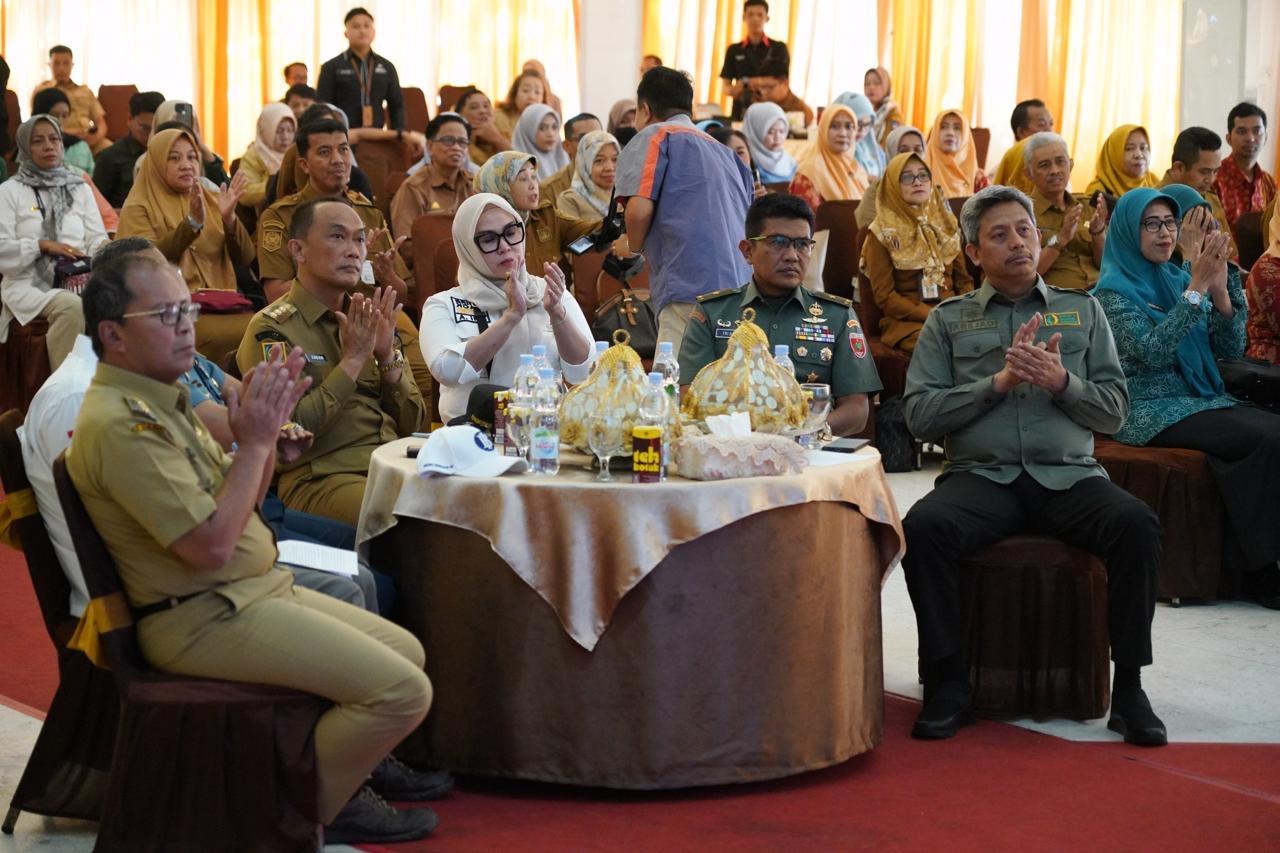 Jelang HBKN, Kapoksahli Mewakili Pangdam XIV/Hsn Menghadiri Pembukaan Gerakan Pangan Murah Serentak Prov. Sulsel