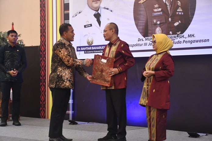 Wakili Danrem, Kasrem 142/Tatag Hadiri Malam Ramah Tamah dan Lepas Sambut Kajati Sulbar